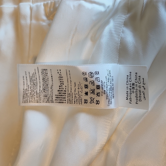 NWT 3.1 Phillip Lim White Bomber Jacket size 6 - Picture 15 of 17
